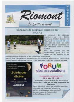 Le Riomont - 08/2018