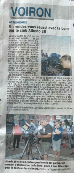 Le Dauphiné Libéré - 07/2019